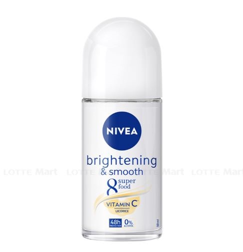 Lăn Ngăn Mùi Nivea Extra Bright & Smooth (Thái Lan) 50ml