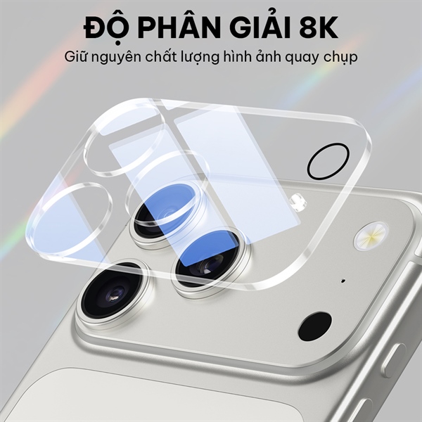 Kính camera 3D iPhone 16/17 Series