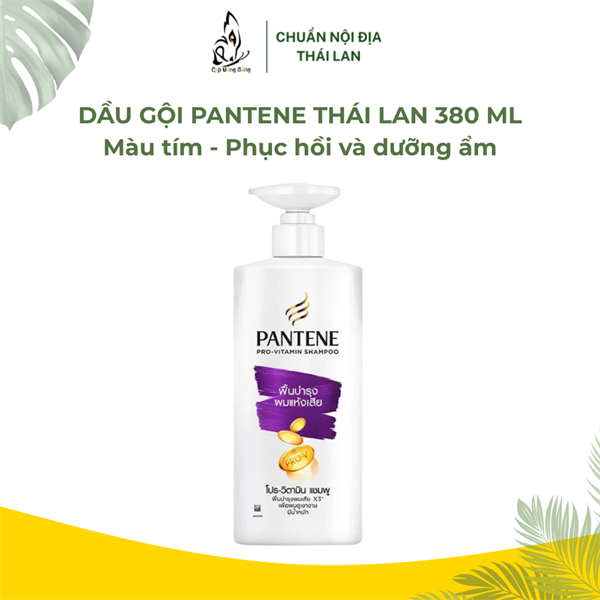 Dầu gội Pantene phục hồi & dưỡng ẩm 380ml