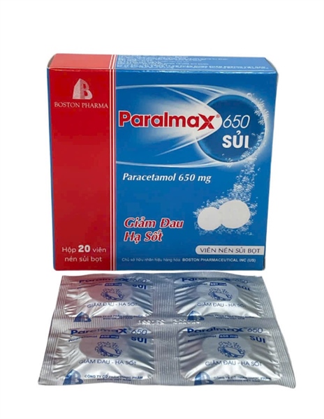 Paramax 650mg Sủi Boston (H/20v)