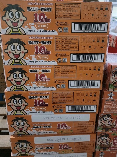 Sữa opao vị cam 125ml