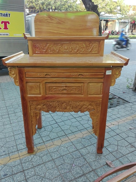 BÀN CÚNG 2T 107 GÕ ĐỎ