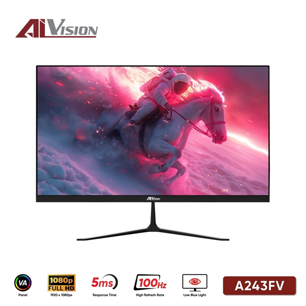 Màn hình 24 inch AiVision A243FV (24inch / VA / FHD / 100Hz / 5ms)