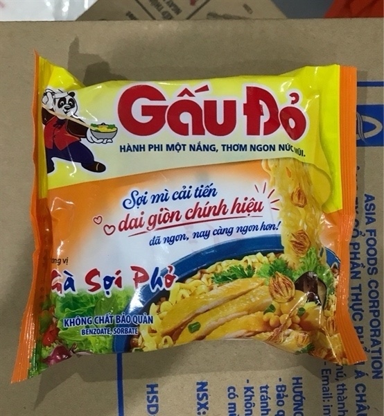 Mì Gấu Đỏ sợi phở