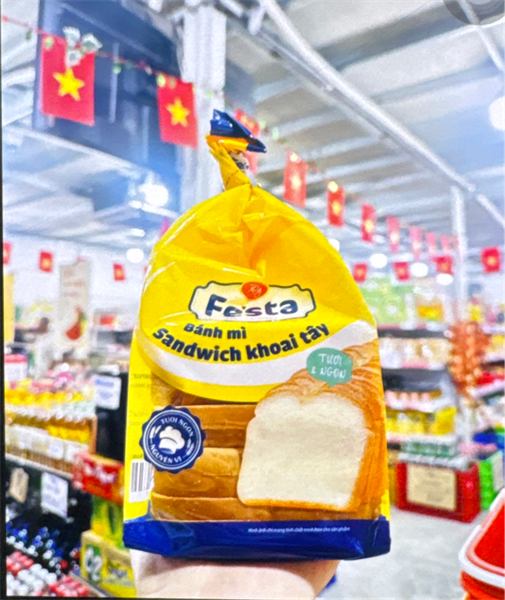 Bánh mì sandwich Richy Fresta 275g