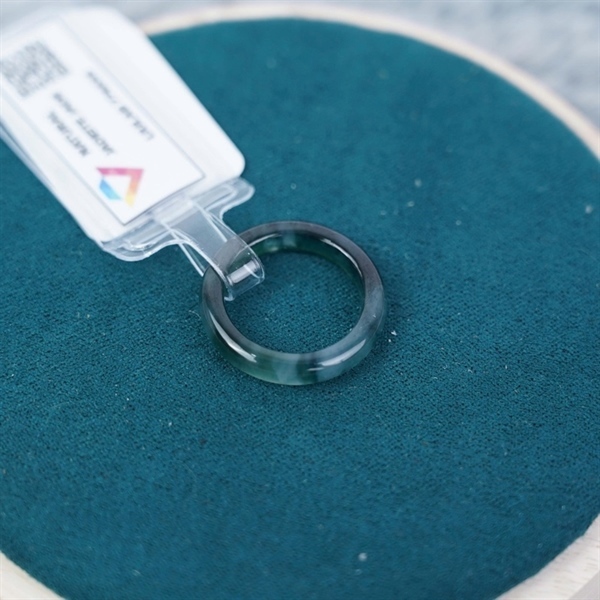 Nhẫn cẩm thạch xanh My sz16.08-4.06 (776535) KG+