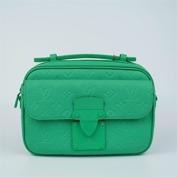 Túi LV S Lock hoa xanh sz23 KG+