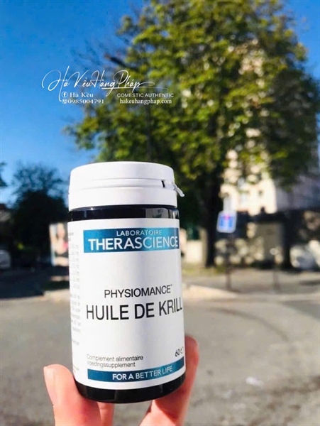 Viên uống Omega 3 nhuyễn thể physiomance huile de krill 60 viên