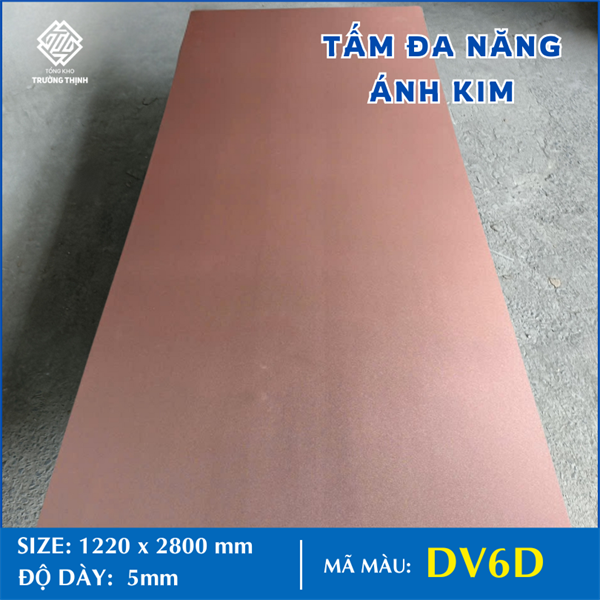 TẤM ĐA NĂNG - VÂN ĐÁ DV6D - 5MM - 2M8