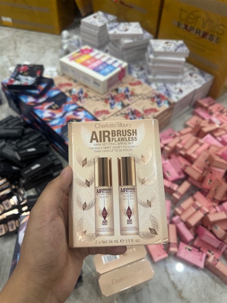 CT Air Brush Flawless Mini Setting Spray Kit 2 x 34ml