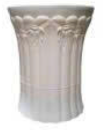 CHẬU NHỰA TRÚC TRẮNG