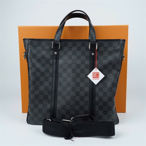 Túi LV ô vuông đen (DU0174) sz30 +