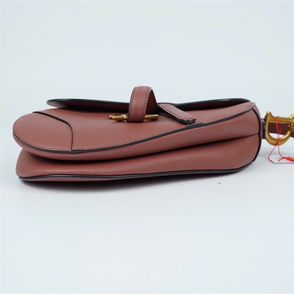 Túi Dior Saddle hồng đất (02-MA-0292) sz18-24 (PN) KG+