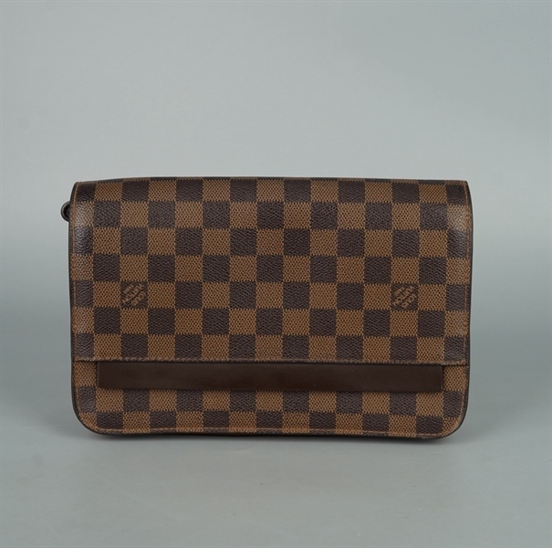 Túi LV Clutch ô vuông nâu (SN3059) sz24 KG+