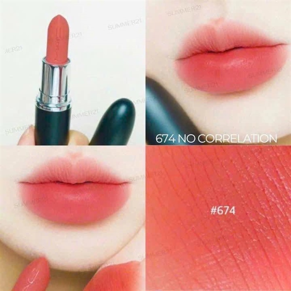 Son thỏi MAC 674 Maximal Matte Lipstick 3.5g