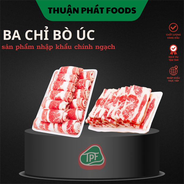 Ba chỉ bò tảng Teys Úc