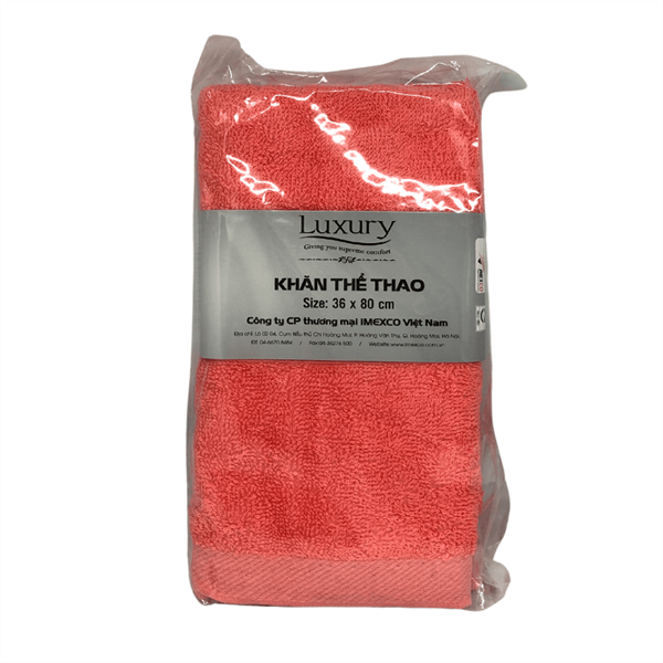 Khăn thể thao sợi cotton 36x80
