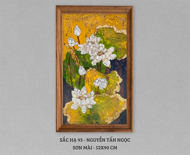 Sắc hạ 93 - Nguyễn Tấn Ngọc - 52x90 cm
