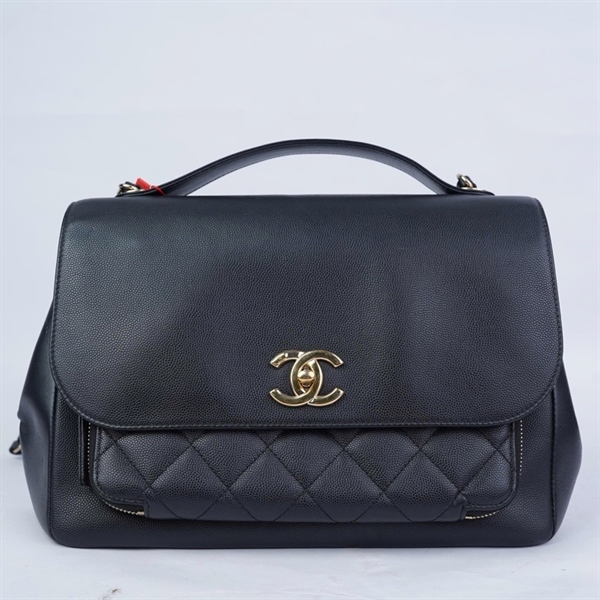 Túi Chanel Affinity đen có lot form (23975538) sz27 KG+