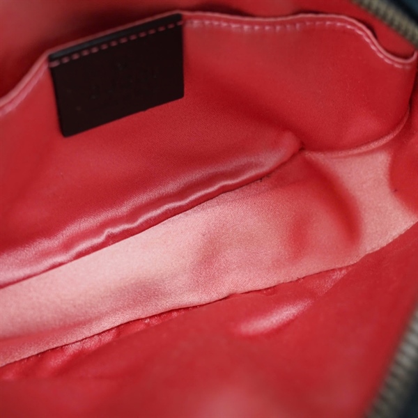 Túi GG Bumbag đen đính đá (476434-525040) sz17 (MV) KG+