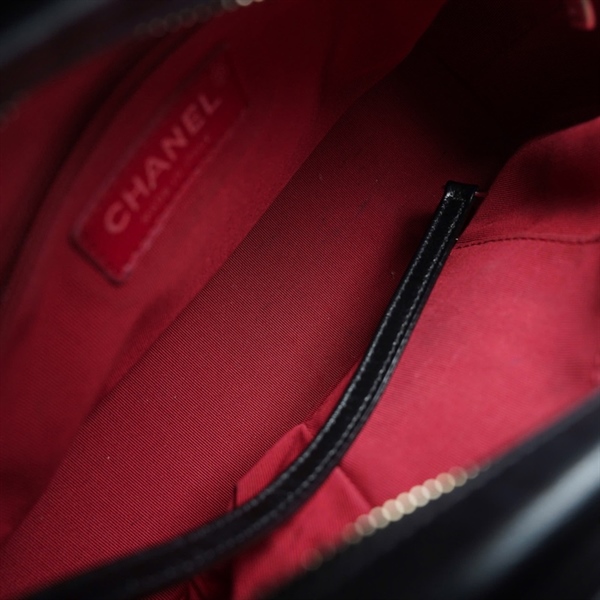 Túi Chanel Gab đen (30066699) sz24 (MV) KG+