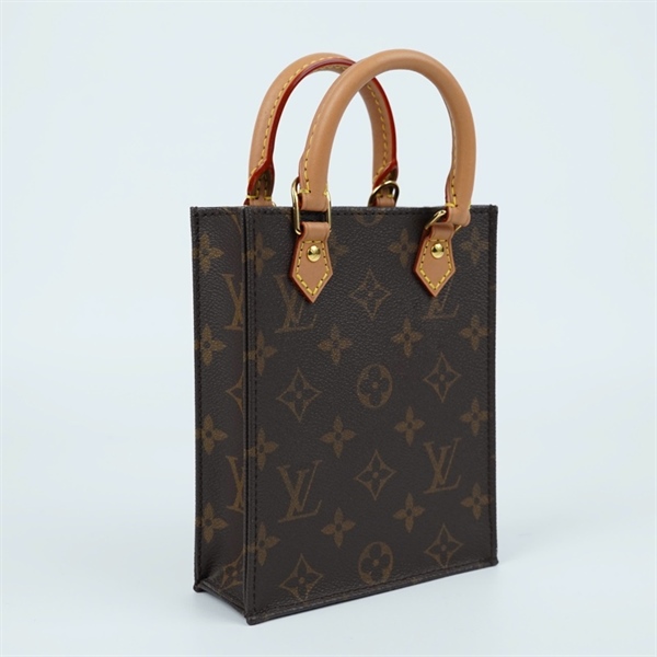 Túi LV Petit Sac Plat hoa nâu (CA3250) sz13 (MV) KG+