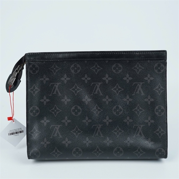 Túi LV Clutch hoa đen (TA1179) sz26 (MV) KG+