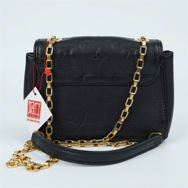 Túi LV hoa đen (SP0136) sz17 (MV) KG+