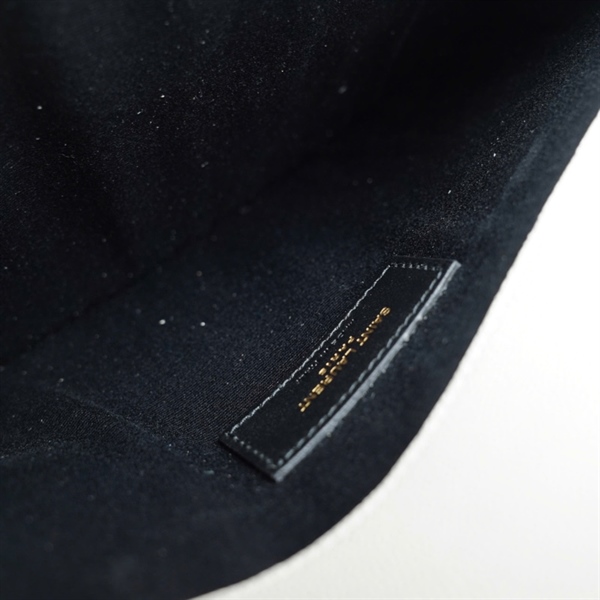 Túi YSL Clutch trắng sz27 (MV) KG+