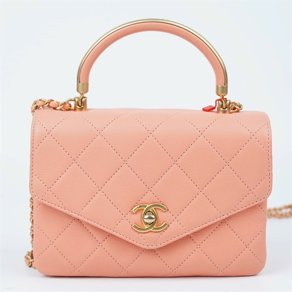 Túi Chanel cam nude (28060051) sz19 (MV) KG+