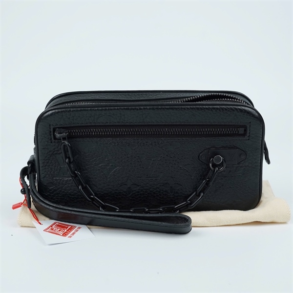 Túi LV Clutch hoa đen (SP5111) sz21 (MV) KG+