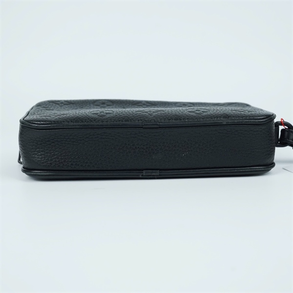 Túi LV Clutch hoa đen (SP5111) sz21 (MV) KG+