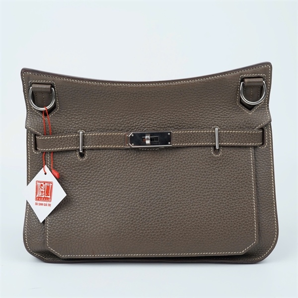Túi Hermes Jypsiere nâu stamp Y(2020) sz27 (MV) KG+