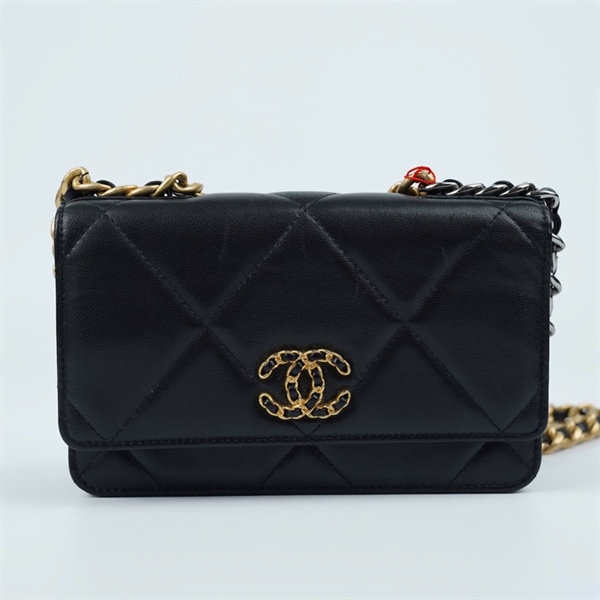 Túi Chanel Woc đen (30366249) sz19 (MV) KG+