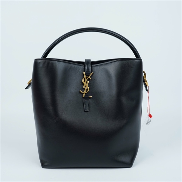 Túi YSL Bucket đen kèm ví (PLB742828-0423) sz20-24 (MV) KG+