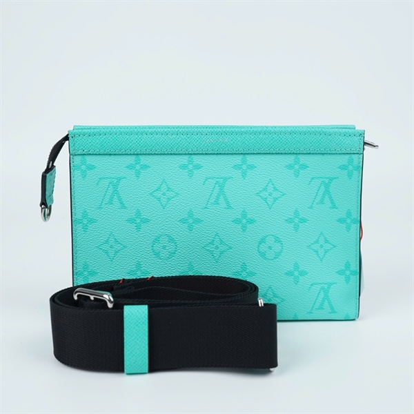 Túi LV đeo chéo hoa xanh sz21 (MV) KG+