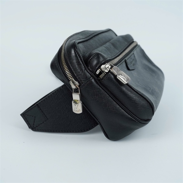 Túi LV Bumbag hoa đen (FO4149) sz22 (MV) KG+