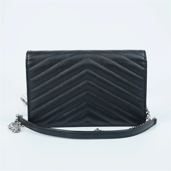 Túi YSL đen sz19 (MV) KG+