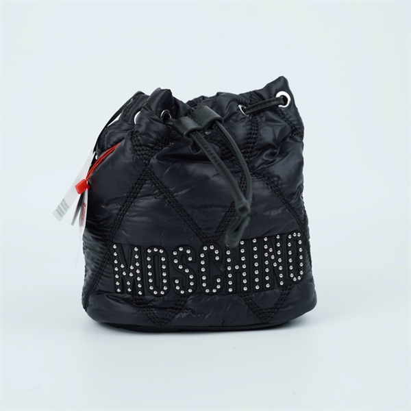 Túi Moschino Bucket đen 2 strap sz17 (MV) KG+