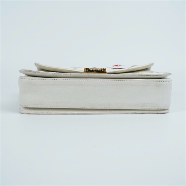 Túi MCM trắng sz24 (MV) KG+