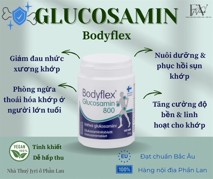 Glucosamin sụn khớp bodyflex 800