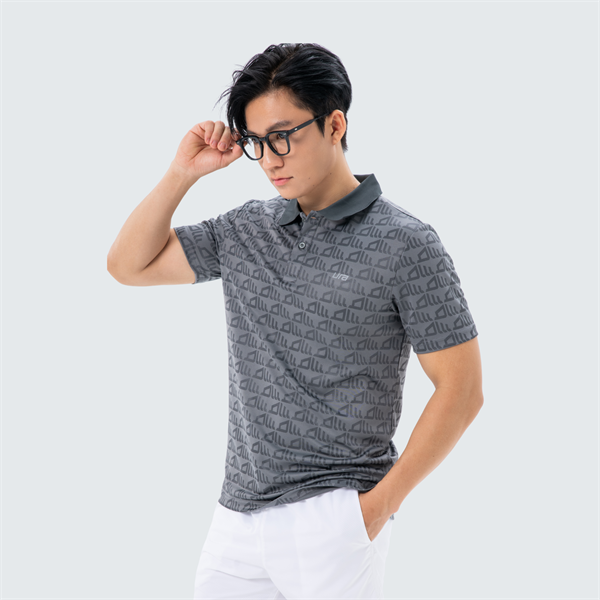 Áo Thun Ura Bold Typographic Polo