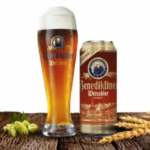 Bia Đức Benediktiner Weissbier Dunkel 5.4% Lpn 500ml