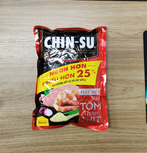 Chinsu hạt nêm ngọt tôm thơm thịt 500g - Broth mix