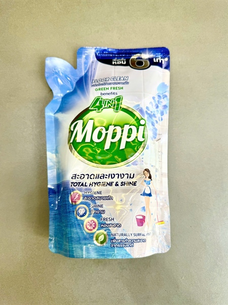 NƯỚC LAU SÀN MOPPI 600ML XANH