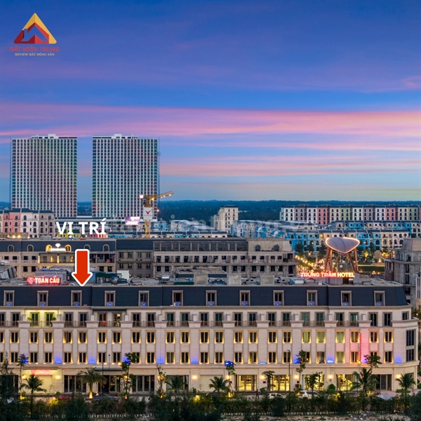 Liền kề KĐT Regal Legend Đồng Hới LK1-08-120m2 (cắt lỗ)