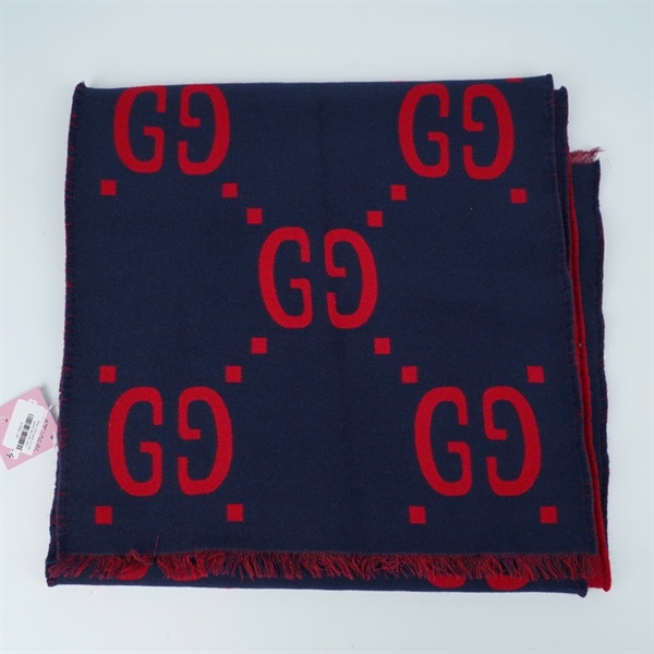 Khăn GG xanh chữ đỏ sz37x182 (PN) KG+