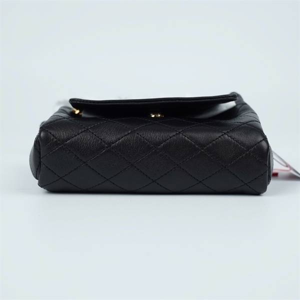 Túi YSL đen sz16 (LN) KG+