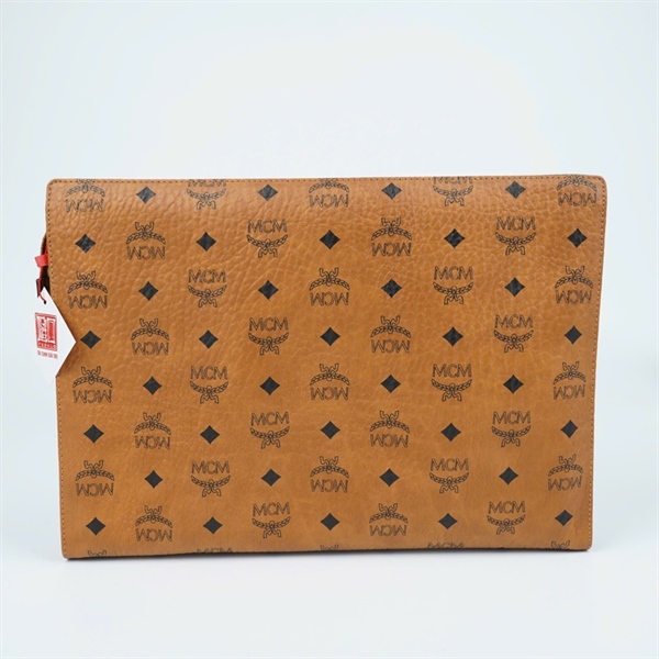 Túi MCM Clutch nâu sz34 (PN) KG+