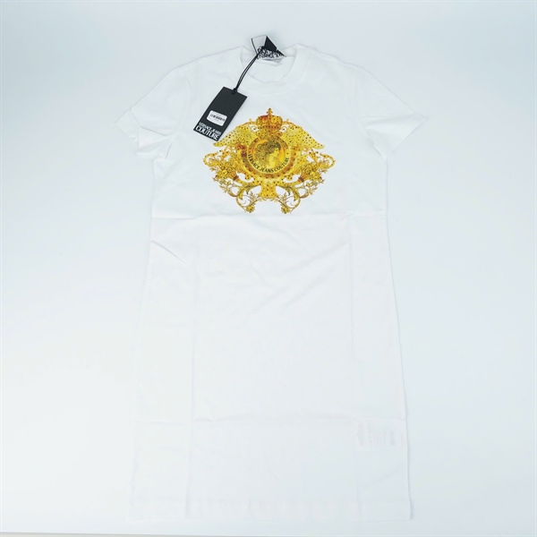 Đầm Versace trắng in hình (MV) KG+